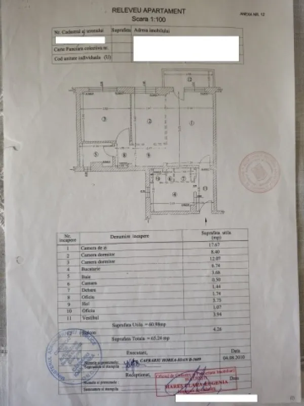 Apartament 3 camere, Lujerului, etaj 1/ 10, 65mp, 115. 000euro - Imaginea 8