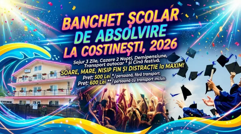 BANCHET la Mare  Promotia 2026! - Imaginea 1