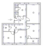 Apartament 4 camere, 77 mp, cartier Berceni, zona Straja, 125. 000euro - Miniatura 4
