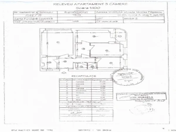 Inchiriez apartament 3 camere, Universitate, 77mp, 750euro - Imaginea 12