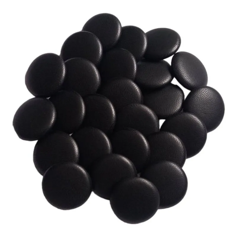 Set 25 nasturi metalici cu picior rotunzi - Imaginea 1