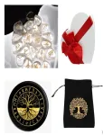 rune set  ametist. cuart roz. carneol. jasp rosu+ placa divinatie cadou - Miniatura 2