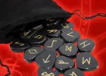 rune set  ametist. cuart roz. carneol. jasp rosu+ placa divinatie cadou - Miniatura 5