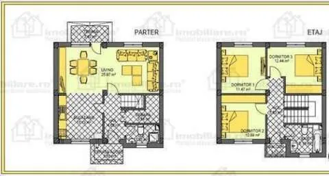 De vanzare casa P+1, 4 camere in cartierul Roua Ploiesti - Imaginea 1