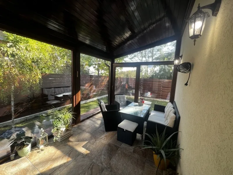 Casa la cheie mobilata si utilata in mogosoaia prelungirea colentina panorui solare frf lac padure - Imaginea 1