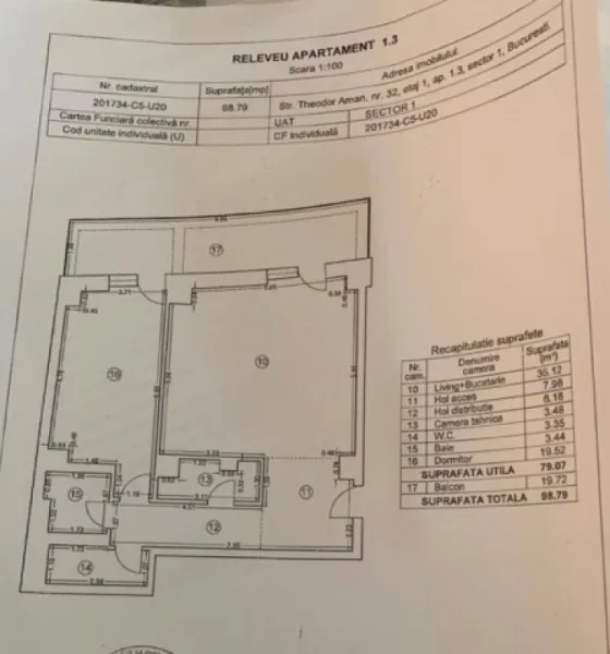 Apartament de lux, 2 camere decomandat, 99 mp, Bdul Dacia, 399. 000euro - Imaginea 10