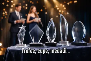 Cupe, medalii, trofee pentru sport sau evenimente speciale