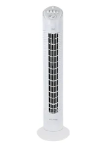 Ventilator turn JAP, 76 cm , oscilant, 3 viteze , 50W, alb