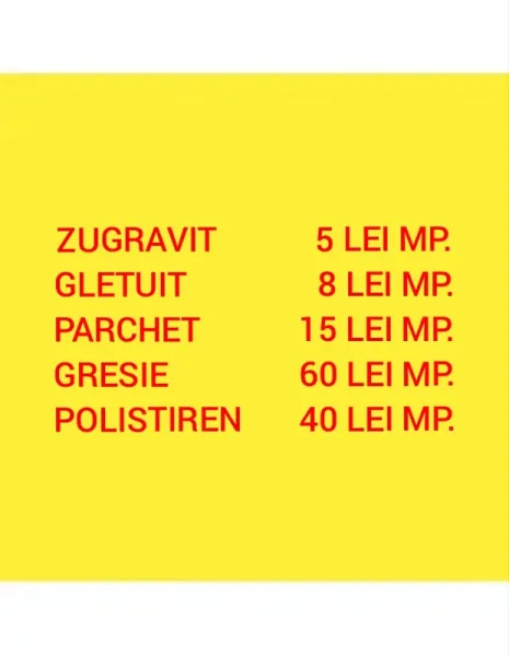 Zugrav glet faianta parchet - Imaginea 1