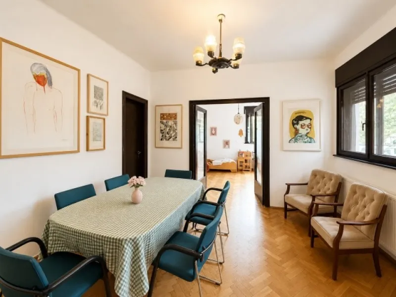 Apartament 4 camere, 100mp utili, parter de vila, Piata Alba Iulia, 340. 000euro - Imaginea 1