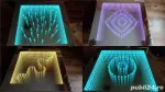 Masa 3D personalizata, masa infinity, masa sticla LED - Miniatura 2