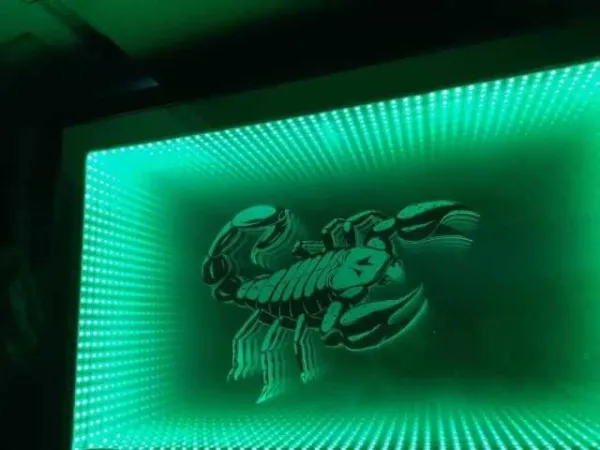 Masa 3D personalizata, masa infinity, masa sticla LED - Imaginea 8