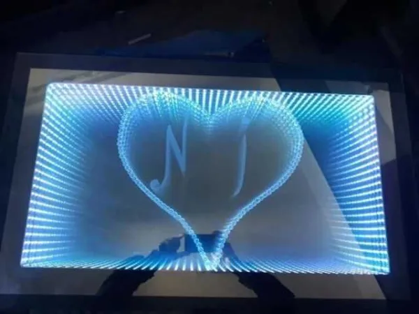 Masa 3D personalizata, masa infinity, masa sticla LED - Imaginea 9