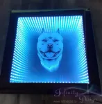 Masa 3D personalizata, masa infinity, masa sticla LED - Miniatura 10