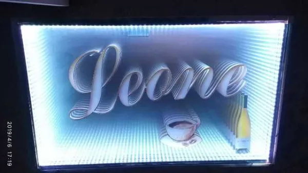 Masa 3D personalizata, masa infinity, masa sticla LED - Imaginea 11