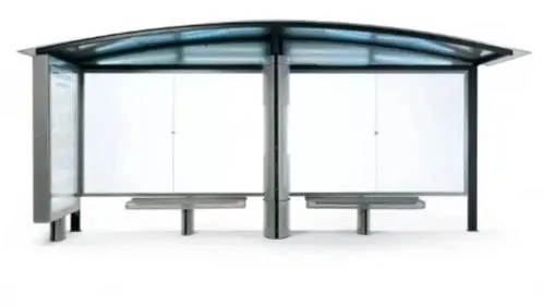 Statie de autobus / Statie autobuz / mobilier urban - Imaginea 1