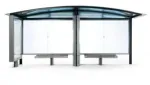 Statie de autobus / Statie autobuz / mobilier urban - Miniatura 1