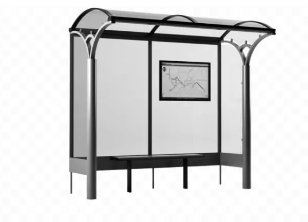 Statie de autobus / Statie autobuz / mobilier urban - Imaginea 4