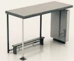 Statie de autobus / Statie autobuz / mobilier urban - Miniatura 6