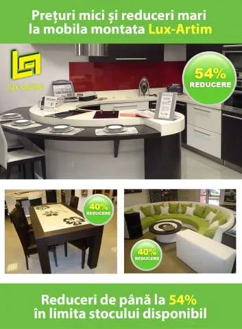 Promotii Mobila Montata Lux-Artim - Imaginea 1