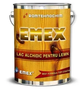 Lac Alchidic Lucios pentru Lemn EMEX