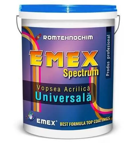Vopsea Acrilica Universala EMEX SPECTRUM - Imaginea 1