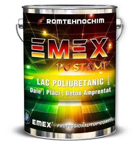 LAC POLIURETANIC BETON AMPRENTAT EMEX PU STAMP - Imaginea 1
