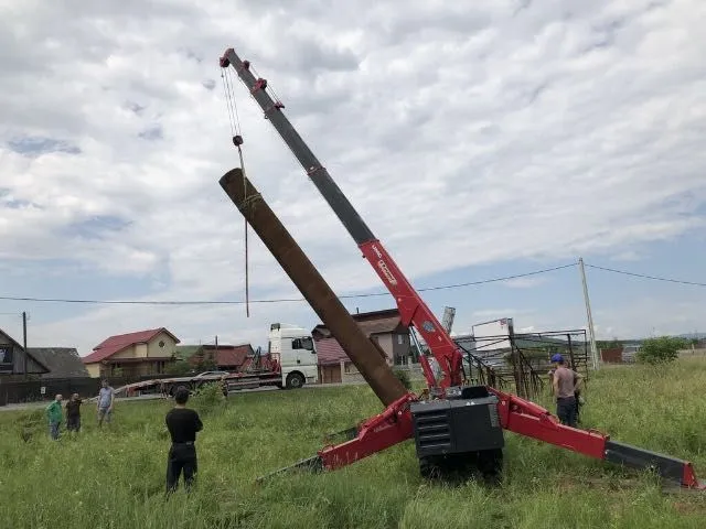 Unic urw506 mini crane - Imaginea 3