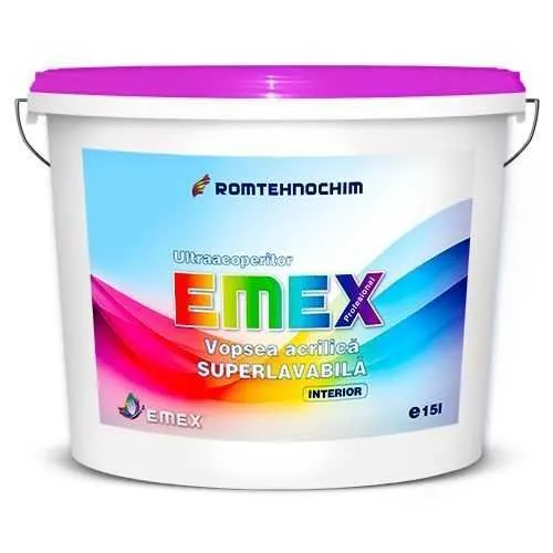 Vopsea Superlavabila de Interior EMEX - Imaginea 1