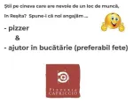 Angajam Pizzer si Ajutor in bucatarie ( preferabil fete) - Miniatura 2