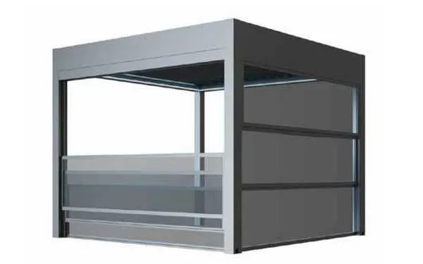 Inchideri din sticla pentru terase care se pot utiliza in sezonul rece - Imaginea 1