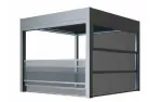 Inchideri din sticla pentru terase care se pot utiliza in sezonul rece - Miniatura 1
