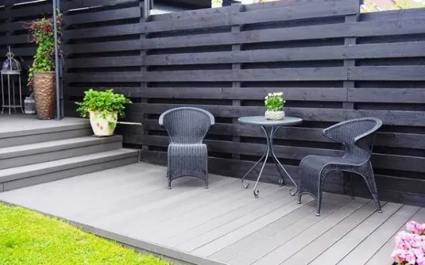Pardoseli rezistente pentru exterior Cu Decking WPC si lemn termotratat - Imaginea 2