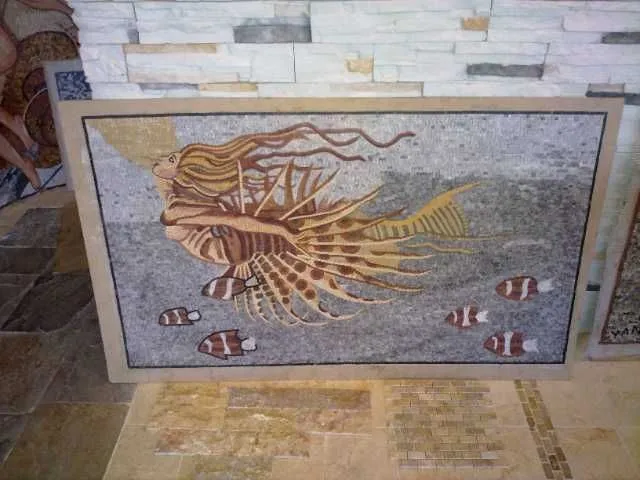 Mozaic artistic din piatra naturala - Imaginea 2