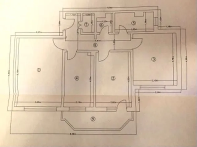Vand apartament 3 camere ultracentral - Imaginea 2