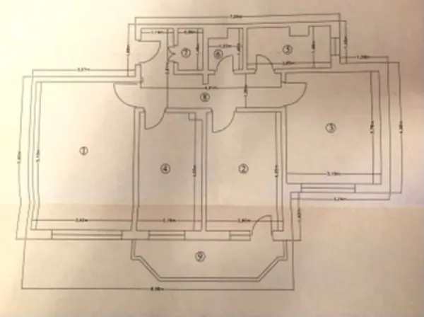 Vand apartament 3 camere ultracentral - Imaginea 2