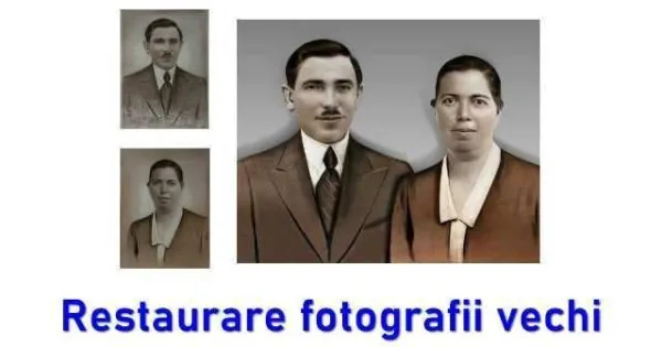 Fotografii vechi restaurare reconditionare retus scanare filme si diapozitive - Imaginea 1
