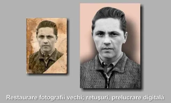 Fotografii vechi restaurare reconditionare retus scanare filme si diapozitive - Imaginea 4