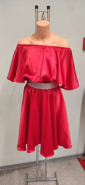 rochii satin domnisoare de onoare - Imaginea 2