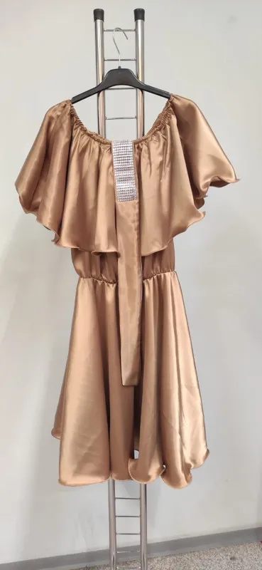 rochii satin domnisoare de onoare - Imaginea 6