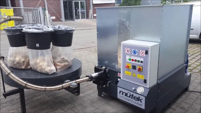 presa brichete, 30,  100 kg,  Mutek, , garantie 24 luni, 11 kw, - Imaginea 5