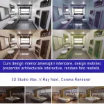 Curs design interior, amenajari interioare, design mobilier, prezentari arhitecturale si randare foto realista - Miniatura 1