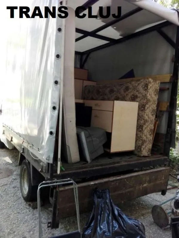 Transport manipulare marfa, mobila, moloz, deseuri vegetale, deseuri costructii Cluj Floresti - Imaginea 2