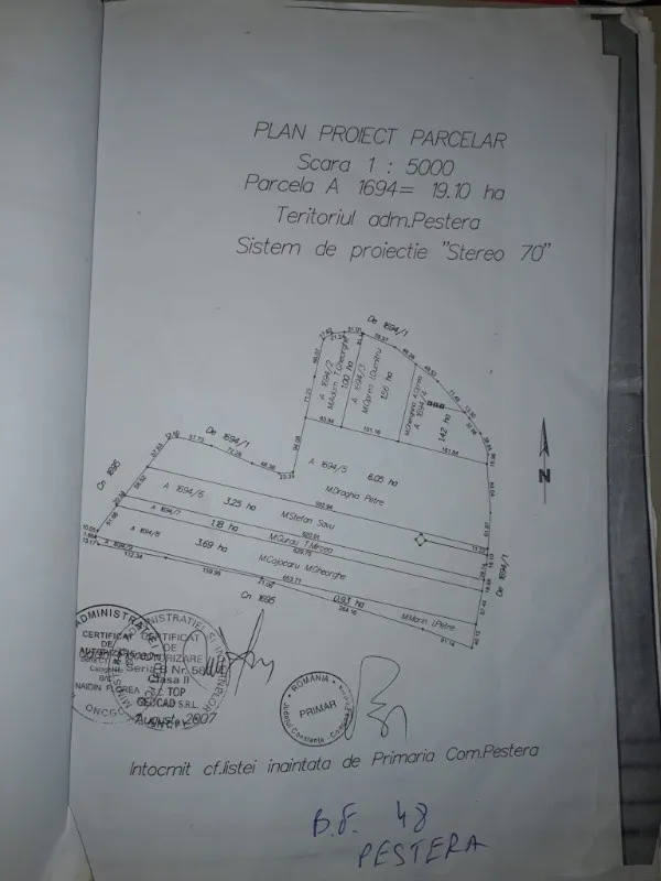 DE VANZARE TEREN AGRICOL IN JUDETUL CONSTANTA, ZONA PESTERA( 14 HECTARE) - Imaginea 9