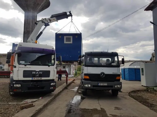 CONTAINERE , CABINA PAZA, TOALETE ECOLGOICE , GARD MOBIL , LAVOARE  , TOALETE RACORDABILE - Imaginea 4