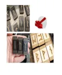 Viking rune set+ cadou amuleta de protectie, sanatate si prosperitate 2+ 1 gratis - Miniatura 2