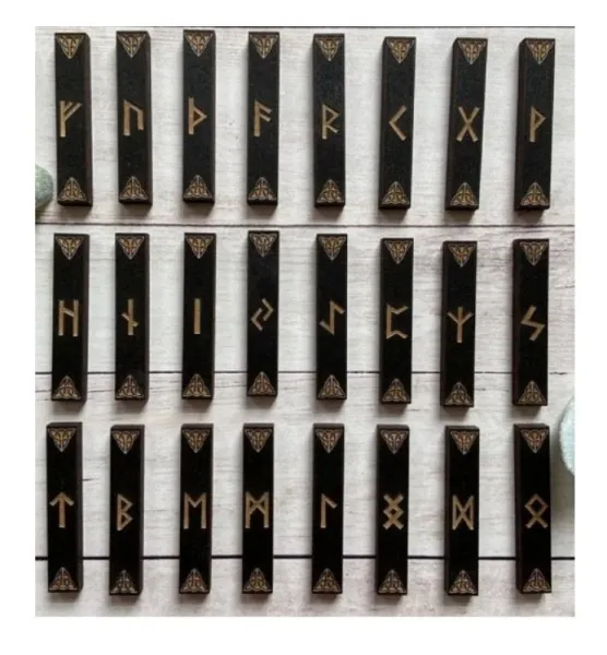 Viking rune set+ cadou amuleta de protectie, sanatate si prosperitate 2+ 1 gratis - Imaginea 5
