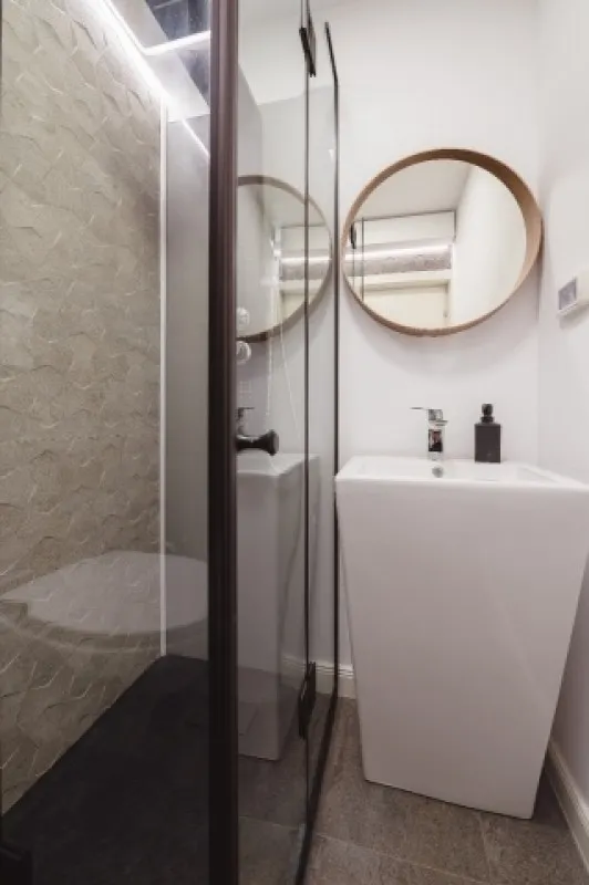 Studio modern, mobilat si utilat, 45mp, Aviatiei, Nicolae Caramfil, 148. 500euro - Imaginea 11