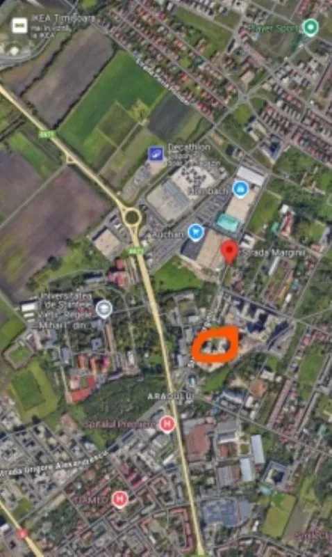 Apartament lux, 2 camere decomandat, 52mp, Timisoara, 146. 500euro - Imaginea 12