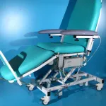 Scaun medical electric pentru tratament si recoltare sange Digiterm Comfort 4 - Miniatura 7